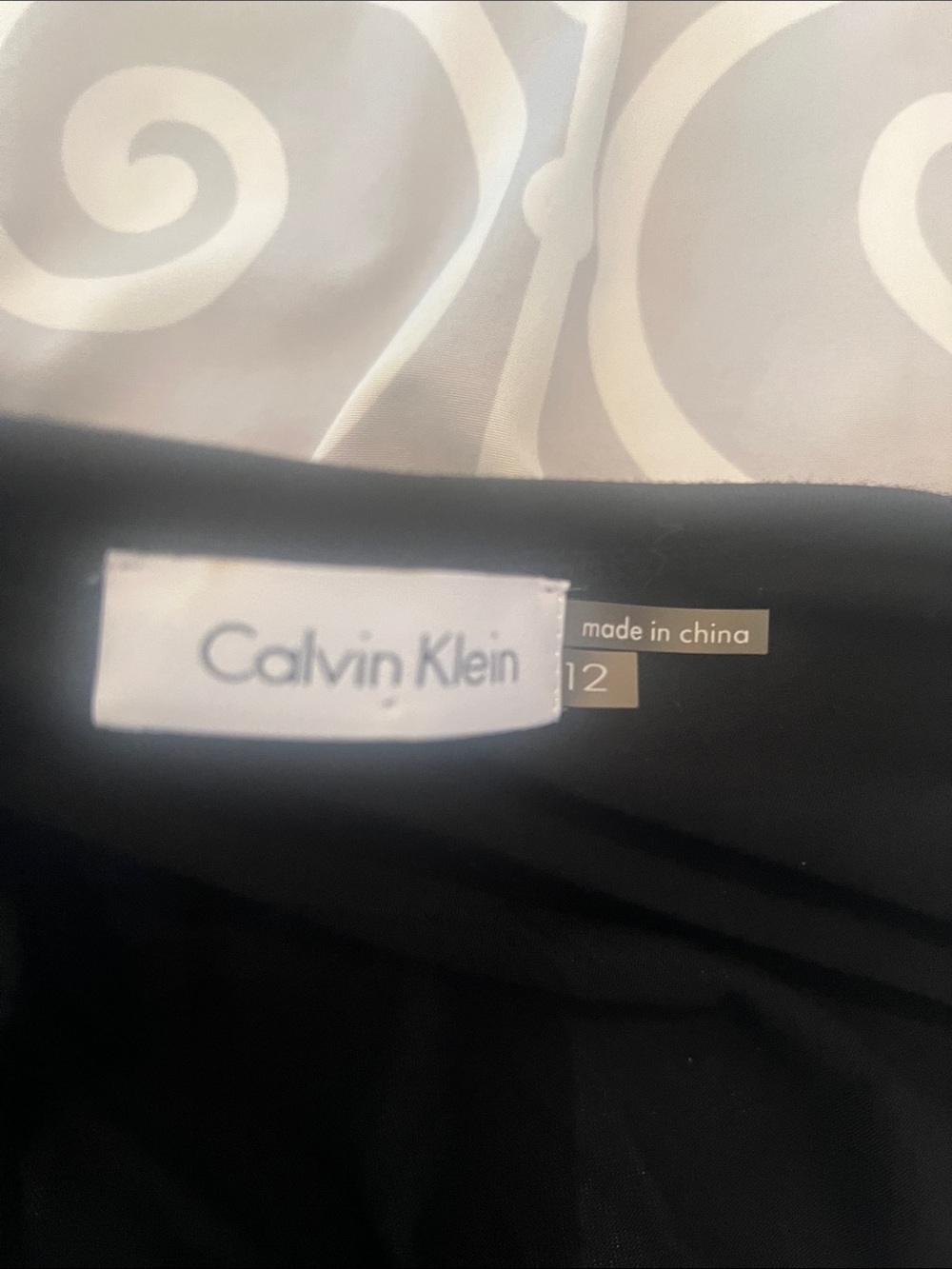 Calvin Klein High Low dress size 12 - Picture 3 of 4